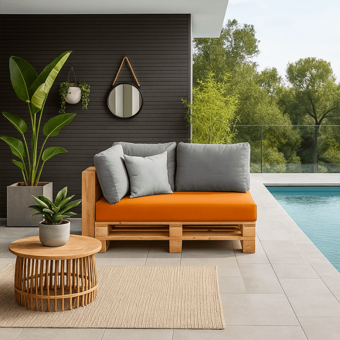 Coussin d'assise pour canapé palette